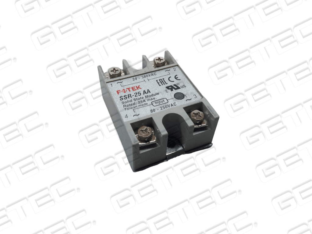 Relè Statico 25A 3-32Vdc 24-380Vac SSR-25 DA SSR-25DA Stato Solido Relay Generico